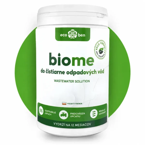 BioMe Wastewater Solution, baktérie do čistiarne odpadových vôd