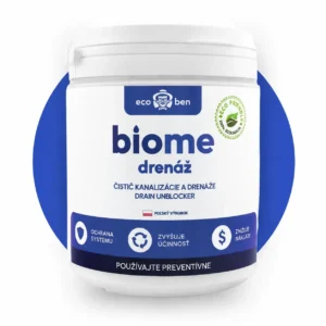 BioMe Drain Unblocker, biologický čistič drenáže 600 g