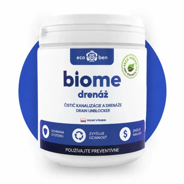 BioMe Drain Unblocker, biologický čistič drenáže 600 g