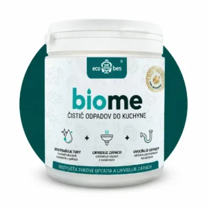 BioMe Biologický čistič odpadov do kuchyne 500 g: drez, tuk, zvyšky jedla